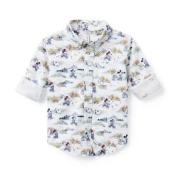 Disney Mickey Mouse Mountain Shirt Jet Ivory Mickey Mouse Mountain -Fashionable Kids Shop 100047268 alt1 JJ
