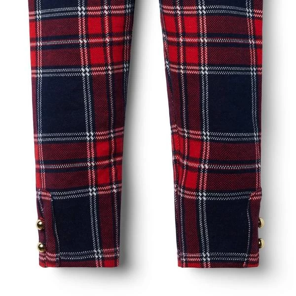 The Tartan Button Cuff Pant Bradbury Red Tartan 4 The Tartan Button Cuff Pant Bradbury Red Tartan - Image 4