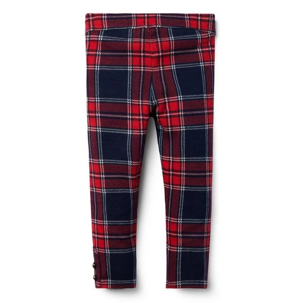 The Tartan Button Cuff Pant Bradbury Red Tartan 2 The Tartan Button Cuff Pant Bradbury Red Tartan - Image 2
