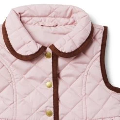 The Quilted Peplum Vest Pink Touch 7 The Quilted Peplum Vest Pink Touch -Fashionable Kids Shop 100047275 alt2 JJ