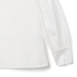 Pintuck Ruffle Collar Top Jet Ivory 9 Pintuck Ruffle Collar Top Jet Ivory -Fashionable Kids Shop 100047285 alt3 JJ