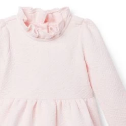 The Cozy Frills Dress Pink -Fashionable Kids Shop 100047370 alt2 JJ