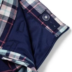 The Plaid Quad Skirt Merchant Marine Plaid -Fashionable Kids Shop 100047389 alt1 JJ