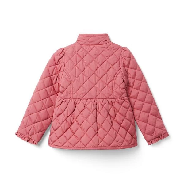 The Quilted Barn Coat Mauvewood 2 The Quilted Barn Coat Mauvewood - Image 2