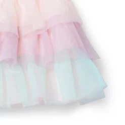 Tiered Tulle Skirt Dollface Pink -Fashionable Kids Shop 100047411 alt1 JJ