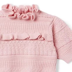 The Heights Sweater Top Peachskin -Fashionable Kids Shop 100047430 alt2 JJ