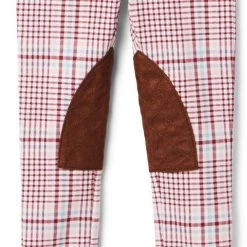 The Plaid Riding Pant Peachskin Plaid 5 The Plaid Riding Pant Peachskin Plaid -Fashionable Kids Shop 100047432 alt1 JJ