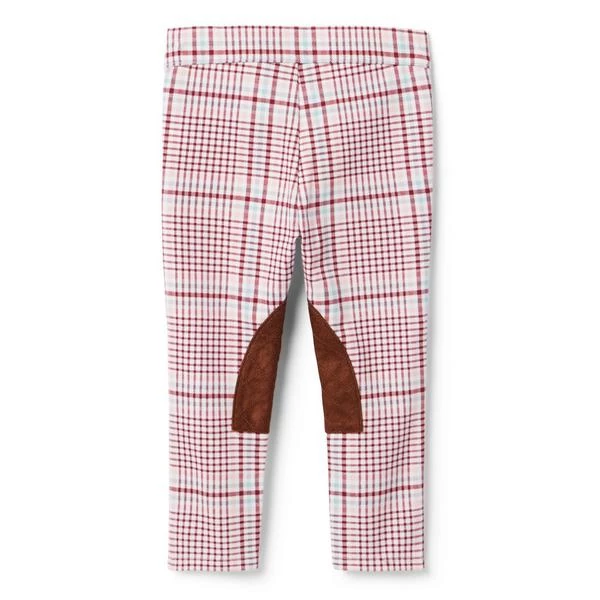 The Plaid Riding Pant Peachskin Plaid 2 The Plaid Riding Pant Peachskin Plaid - Image 2