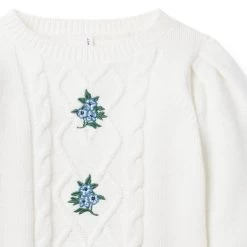 The Garden Lane Sweater White 7 The Garden Lane Sweater White -Fashionable Kids Shop 100047454 alt2 JJ