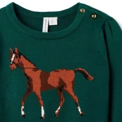 The Horse Show Sweater Enchanted Forest -Fashionable Kids Shop 100047456 alt1 JJ