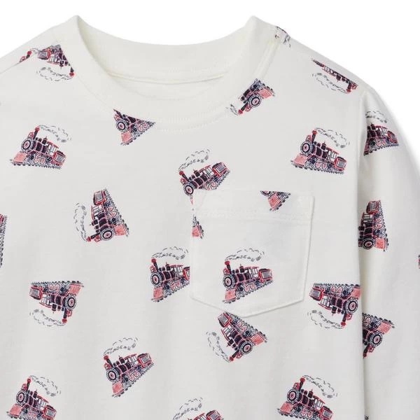 Train Tee Jet Ivory Train 3 Train Tee Jet Ivory Train - Image 3