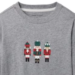 Nutcracker Trio Tee Classic Grey Heather 5 Nutcracker Trio Tee Classic Grey Heather -Fashionable Kids Shop 100047485 alt1 JJ