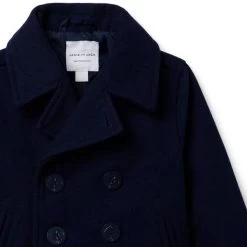 The Wool Holiday Coat Dark Marine -Fashionable Kids Shop 100047492 alt1 JJ