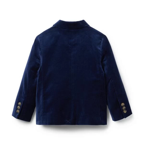 The Velvet Party Blazer Dark Marine 2 The Velvet Party Blazer Dark Marine - Image 2