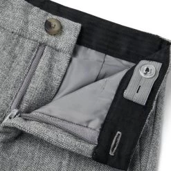 The Holiday Herringbone Pant Grey Heather -Fashionable Kids Shop 100047503 alt1 JJ