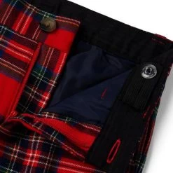 The Tartan Holiday Pant Bradbury Red Tartan 7 The Tartan Holiday Pant Bradbury Red Tartan -Fashionable Kids Shop 100047504 alt2 JJ