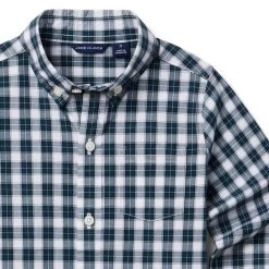 The Tartan Poplin Shirt Enchanted Forest Tartan -Fashionable Kids Shop 100047511 alt3 JJ