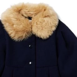 The Classic Holiday Coat Dark Marine -Fashionable Kids Shop 100047530 alt1 JJ
