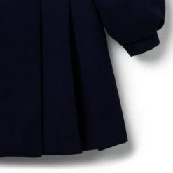 The Classic Holiday Coat Dark Marine -Fashionable Kids Shop 100047530 alt2 JJ