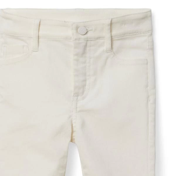 The Skinny Corduroy Pant White 4 The Skinny Corduroy Pant White - Image 4