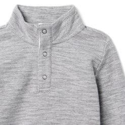 The Herringbone Pullover Classic Grey Heather -Fashionable Kids Shop 100047640 alt1 JJ