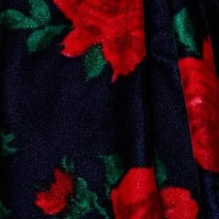 Rose Velvet Tulle Skirt Dark Marine Rose -Fashionable Kids Shop 100047673 alt1 JJ