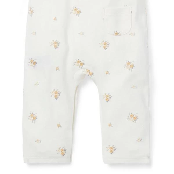 Floral Ruffle Collar One-Piece Cream And Sugar Floral 5 Floral Ruffle Collar One-Piece Cream And Sugar Floral - Image 5