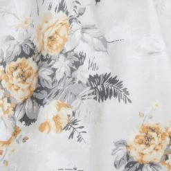 Baby Swan Floral Dress Classic Grey Heather Swan Floral -Fashionable Kids Shop 100047797 alt2 JJ