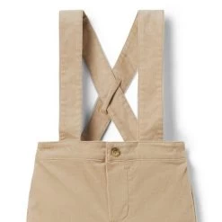 Baby Corduroy Suspender Pant Jack Khaki -Fashionable Kids Shop 100047808 alt1 JJ