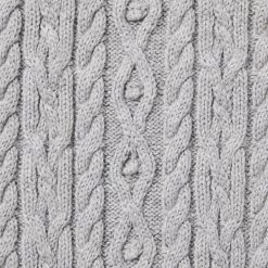 Baby Cable Knit Sweater Overall Classic Grey Heather 5 Baby Cable Knit Sweater Overall Classic Grey Heather -Fashionable Kids Shop 100047810 alt1 JJ