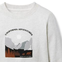 California Adventures Tee Cookies And Cream Heather -Fashionable Kids Shop 100047887 alt1 JJ
