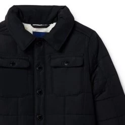 The Quilted Shirt Jacket JJ Black 7 The Quilted Shirt Jacket JJ Black -Fashionable Kids Shop 100047888 alt2 JJ