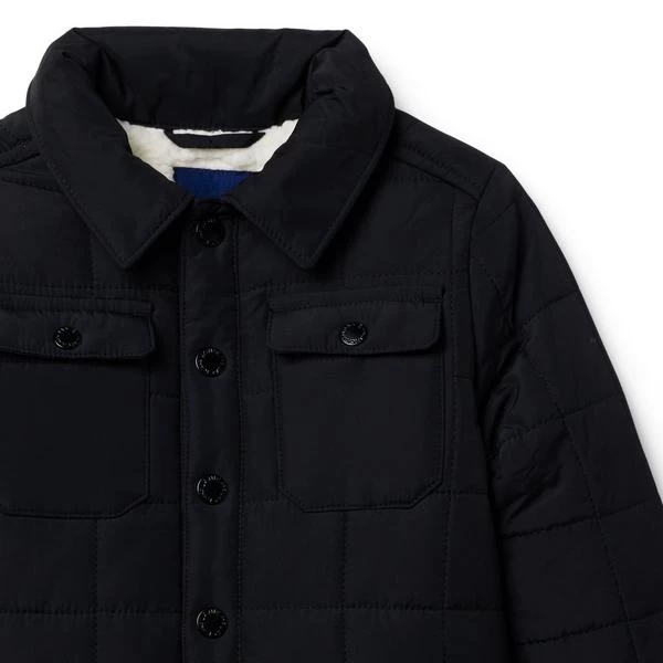 The Quilted Shirt Jacket JJ Black 4 The Quilted Shirt Jacket JJ Black - Image 4