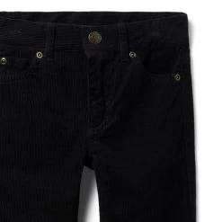 The Straight Leg Corduroy Pant JJ Black -Fashionable Kids Shop 100047890 alt2 JJ