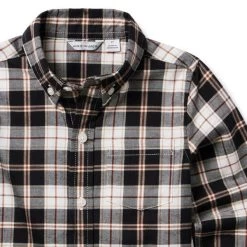 Tartan Flannel Shirt JJ Black Tartan -Fashionable Kids Shop 100047893 alt2 JJ