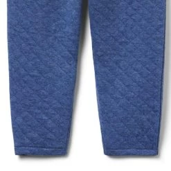 The Quilted Jogger Dark Blue Heather 7 The Quilted Jogger Dark Blue Heather -Fashionable Kids Shop 100047910 alt2 JJ