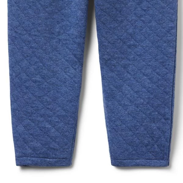 The Quilted Jogger Dark Blue Heather 4 The Quilted Jogger Dark Blue Heather - Image 4
