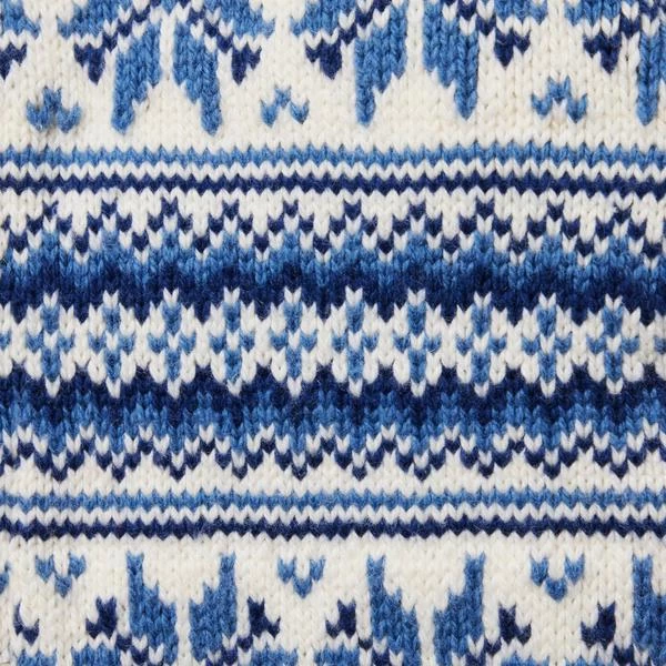 The Festive Fair Isle Cardigan Nantucket Blue Fair Isle 3 The Festive Fair Isle Cardigan Nantucket Blue Fair Isle - Image 3