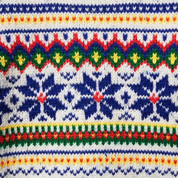 The Flurry Fair Isle Sweater Snow Natural Fair Isle 3 The Flurry Fair Isle Sweater Snow Natural Fair Isle - Image 3