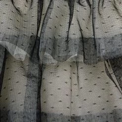 Dot Tiered Tulle Dress JJ Black Dot -Fashionable Kids Shop 100047949 alt1 JJ