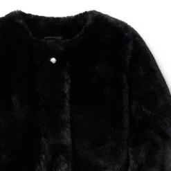 The Fabulous Faux Fur Jacket JJ Black -Fashionable Kids Shop 100047950 alt2 JJ