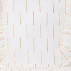 Metallic Clip Stripe Dress Cream And Sugar Stripe 6 Metallic Clip Stripe Dress Cream And Sugar Stripe -Fashionable Kids Shop 100047954 alt1 JJ