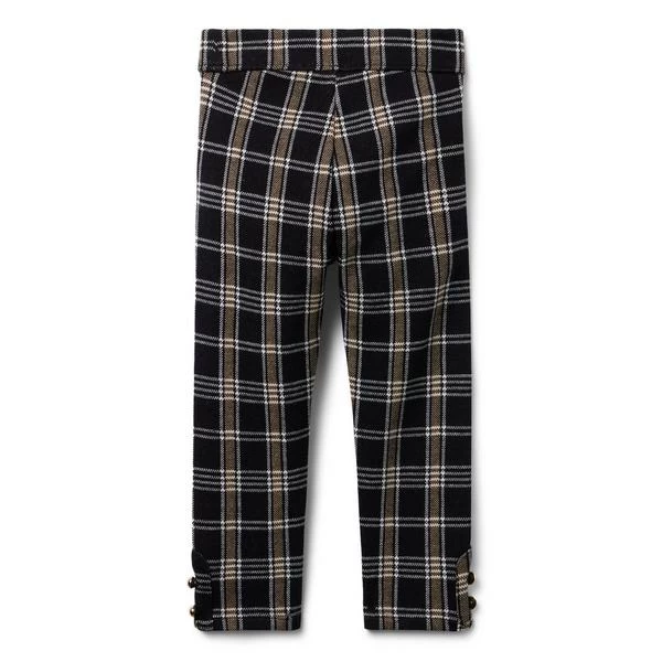 Tartan Button Cuff Jacquard Pant JJ Black Tartan 2 Tartan Button Cuff Jacquard Pant JJ Black Tartan - Image 2