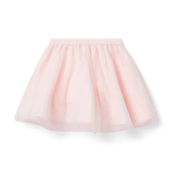 The Sparkle Tulle Skirt Pale Pink Sparkle 2 The Sparkle Tulle Skirt Pale Pink Sparkle - Image 2