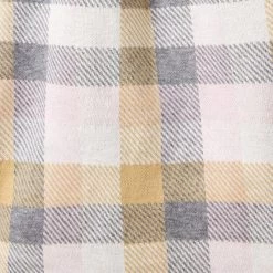 Tartan Faux Fur Collared Dress Camel Tartan -Fashionable Kids Shop 100048059 alt1 JJ