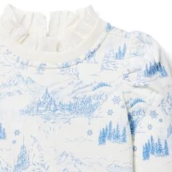 Disney Frozen Toile Sweatshirt Cream And Sugar Frozen Toile -Fashionable Kids Shop 100048081 alt2 JJ