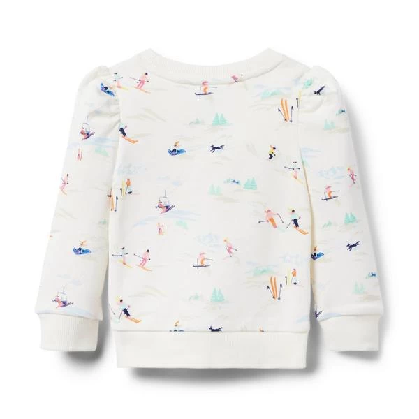 Ski Day Sweatshirt Cream And Sugar Ski 2 Ski Day Sweatshirt Cream And Sugar Ski - Image 2