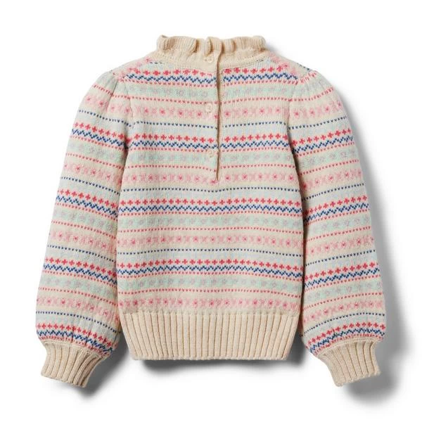 The Forever Fair Isle Sweater Fluffy Bunny Fair Isle 2 The Forever Fair Isle Sweater Fluffy Bunny Fair Isle - Image 2