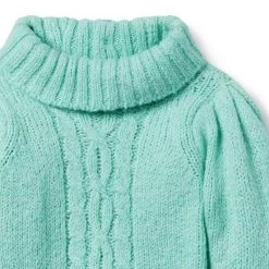 Cable Knit Marled Sweater Yucca -Fashionable Kids Shop 100048127 alt1 JJ
