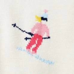 Cable Knit Ski Sweater Cream And Sugar 6 Cable Knit Ski Sweater Cream And Sugar -Fashionable Kids Shop 100048128 alt1 JJ